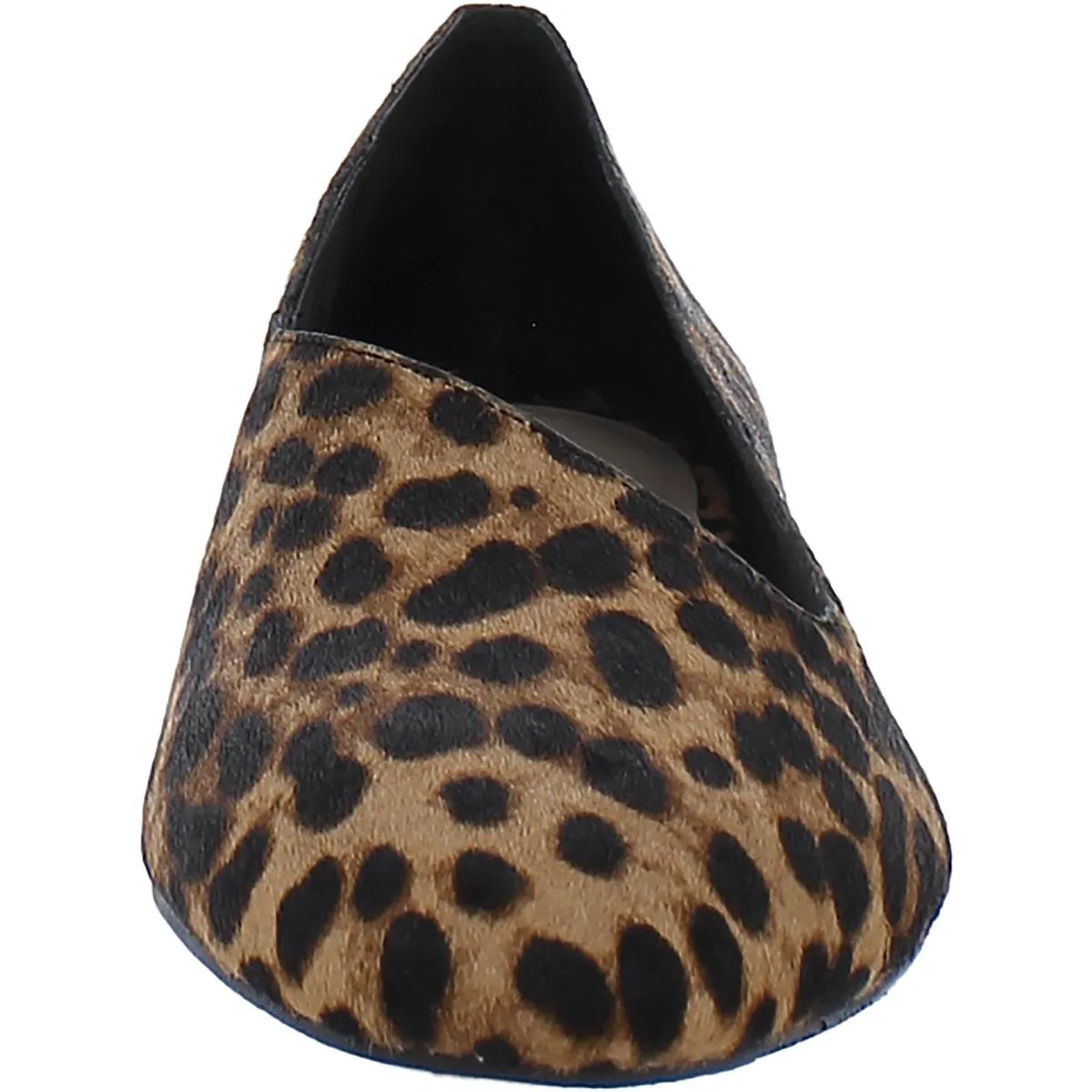1.State Womens Calf Hair Slip-On Ballet Flats