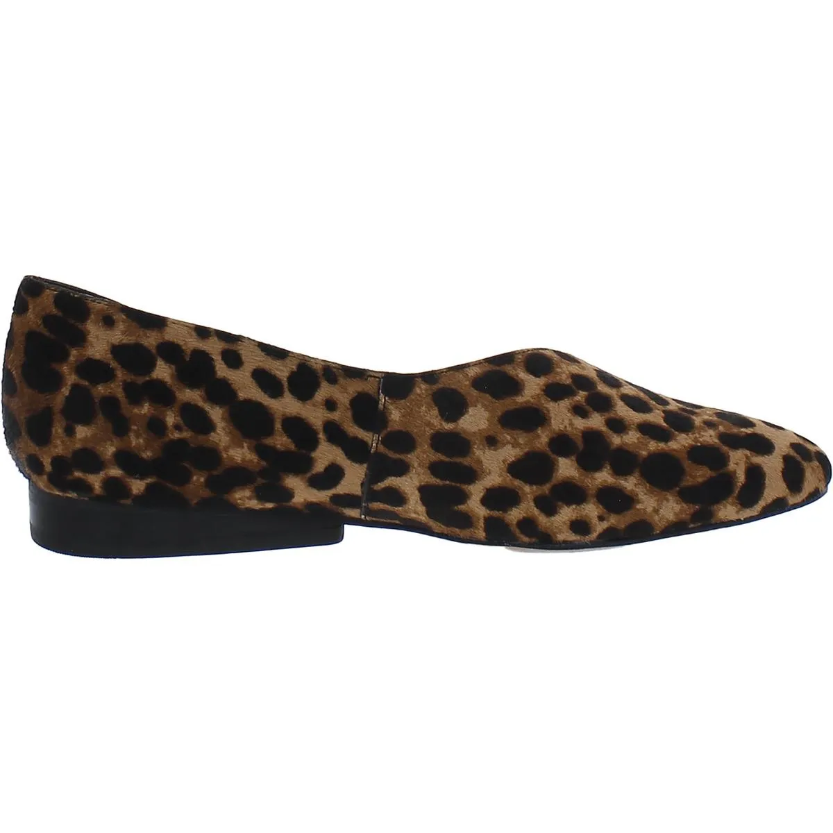 1.State Womens Calf Hair Slip-On Ballet Flats