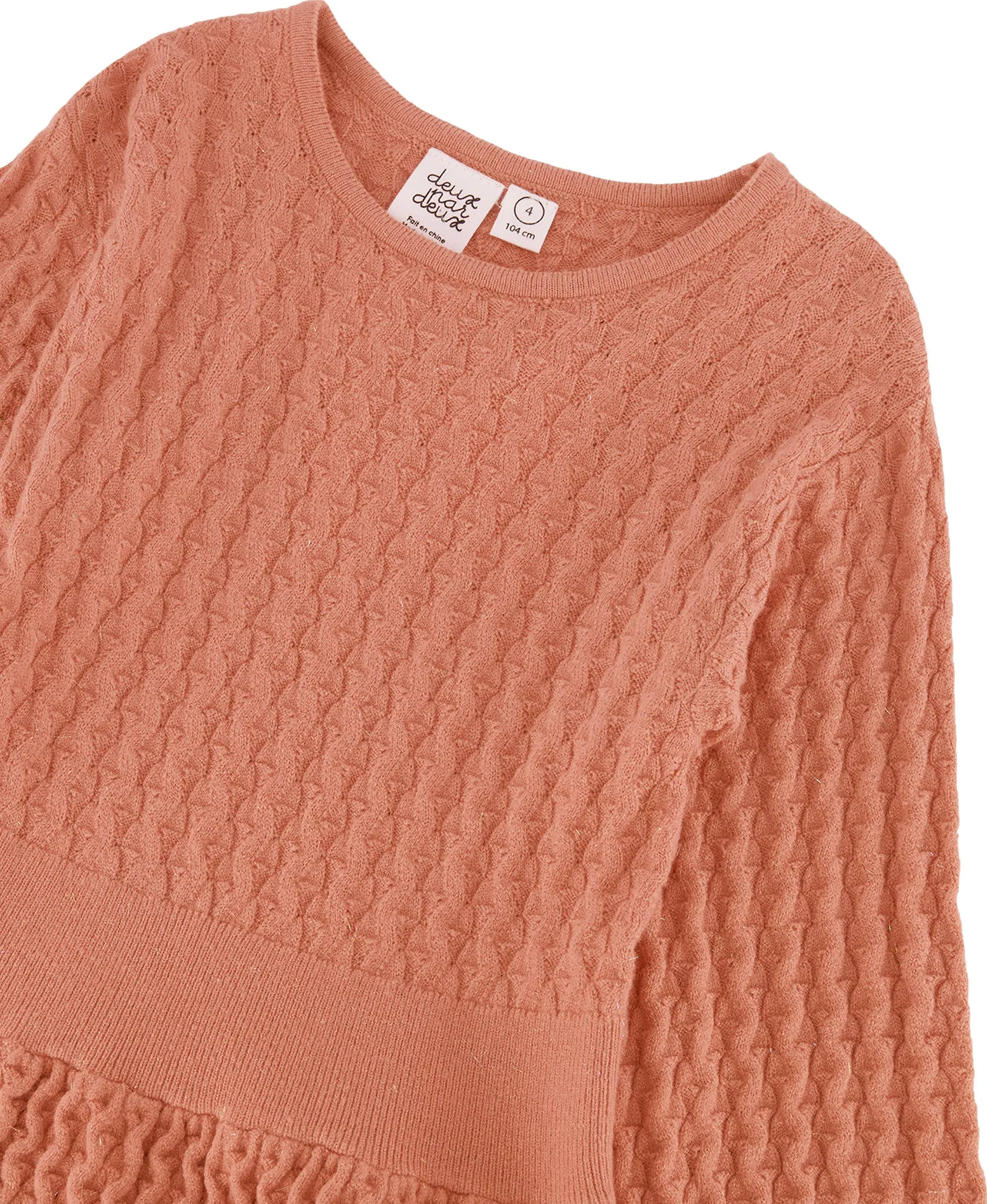 3/4 Sleeve Knitted Dress - Big Girls|-|Robe en tricot à manches 3/4 - Grande Fille