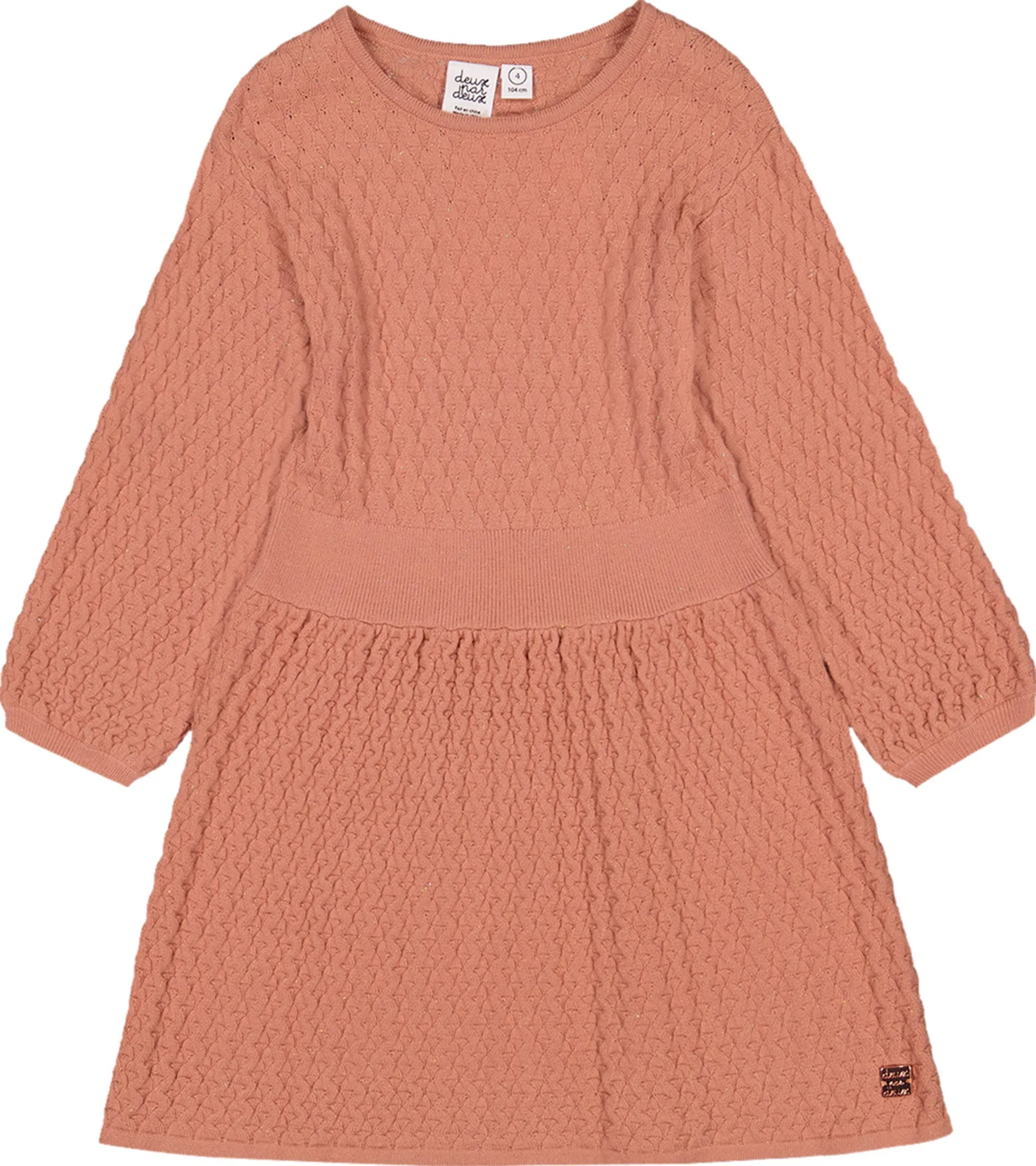 3/4 Sleeve Knitted Dress - Big Girls|-|Robe en tricot à manches 3/4 - Grande Fille