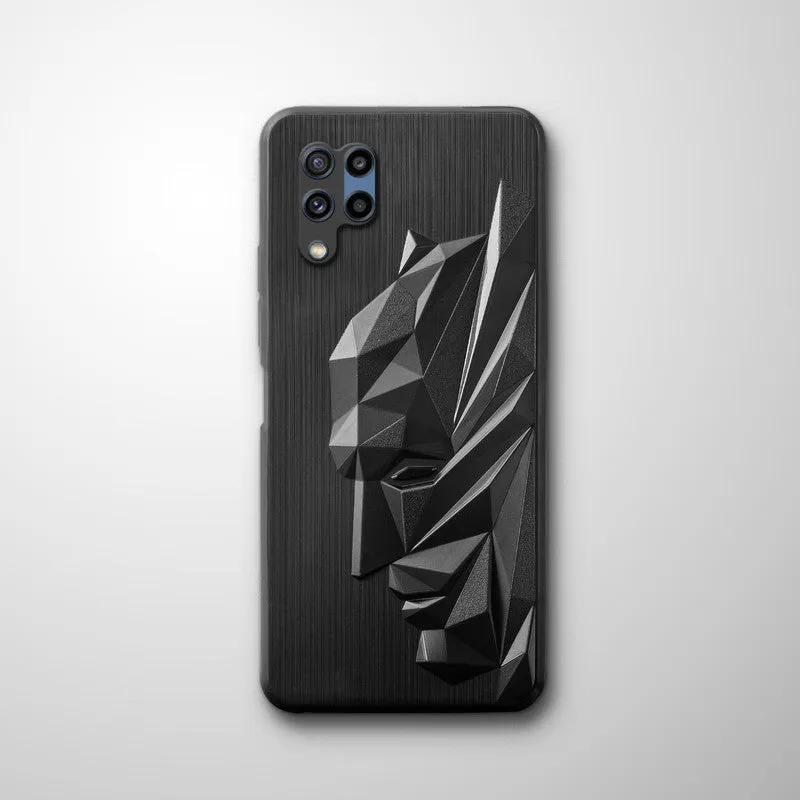 3D Design Soft Silicone Back Cover For Samsung M32 5G