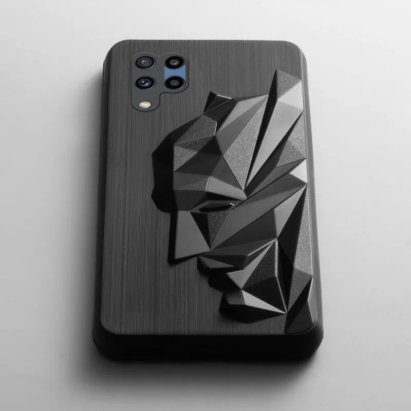 3D Design Soft Silicone Back Cover For Samsung M32 5G