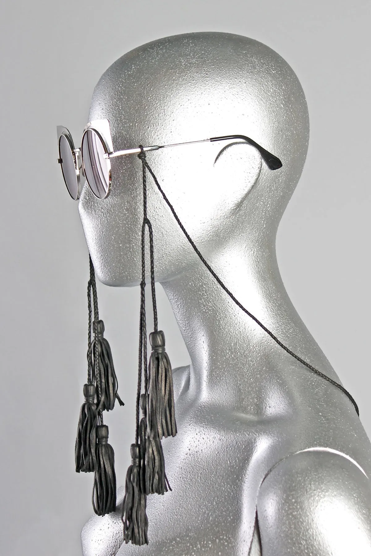 5D x Shade Braids 3 Tassel Sunglass Strings - Black