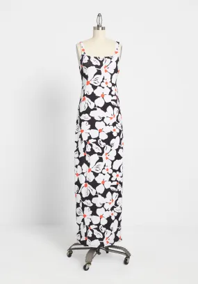 A Back Tie Affair Maxi Dress