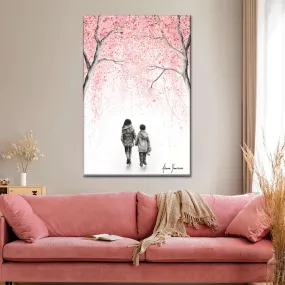 A Blossom Walk Wall Art