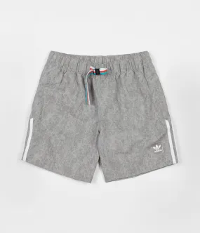 Adidas Nautical Shorts - Solid Grey / White