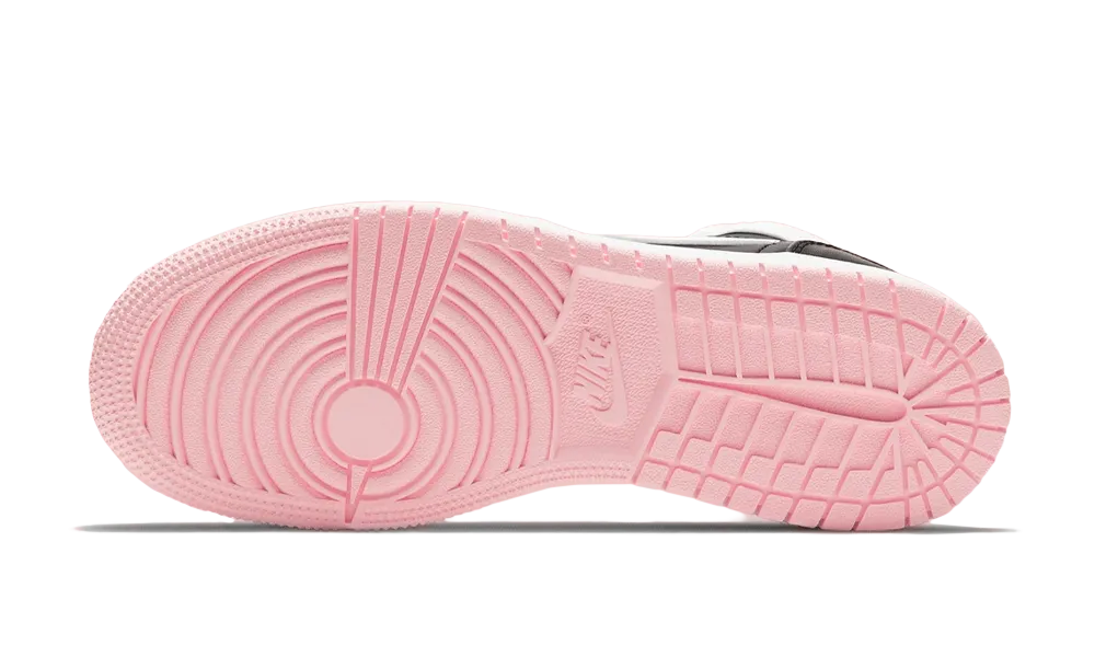 Air Jordan 1 Mid Black Arctic Pink