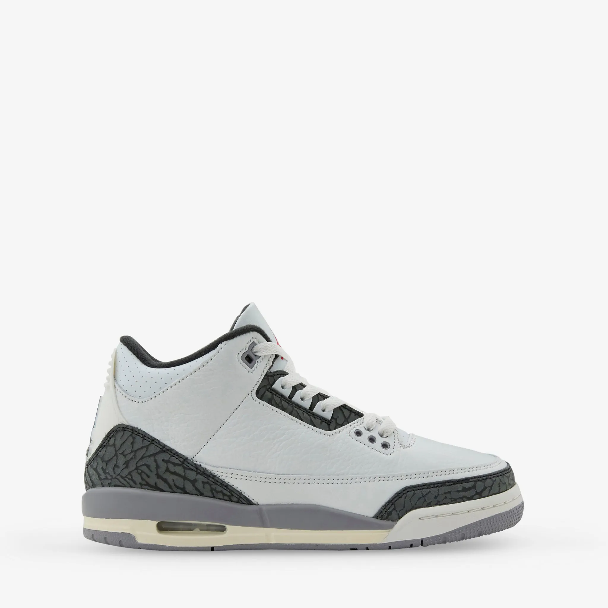 Air Jordan 3 Retro Summit White | Fire Red | Cement Grey | Black