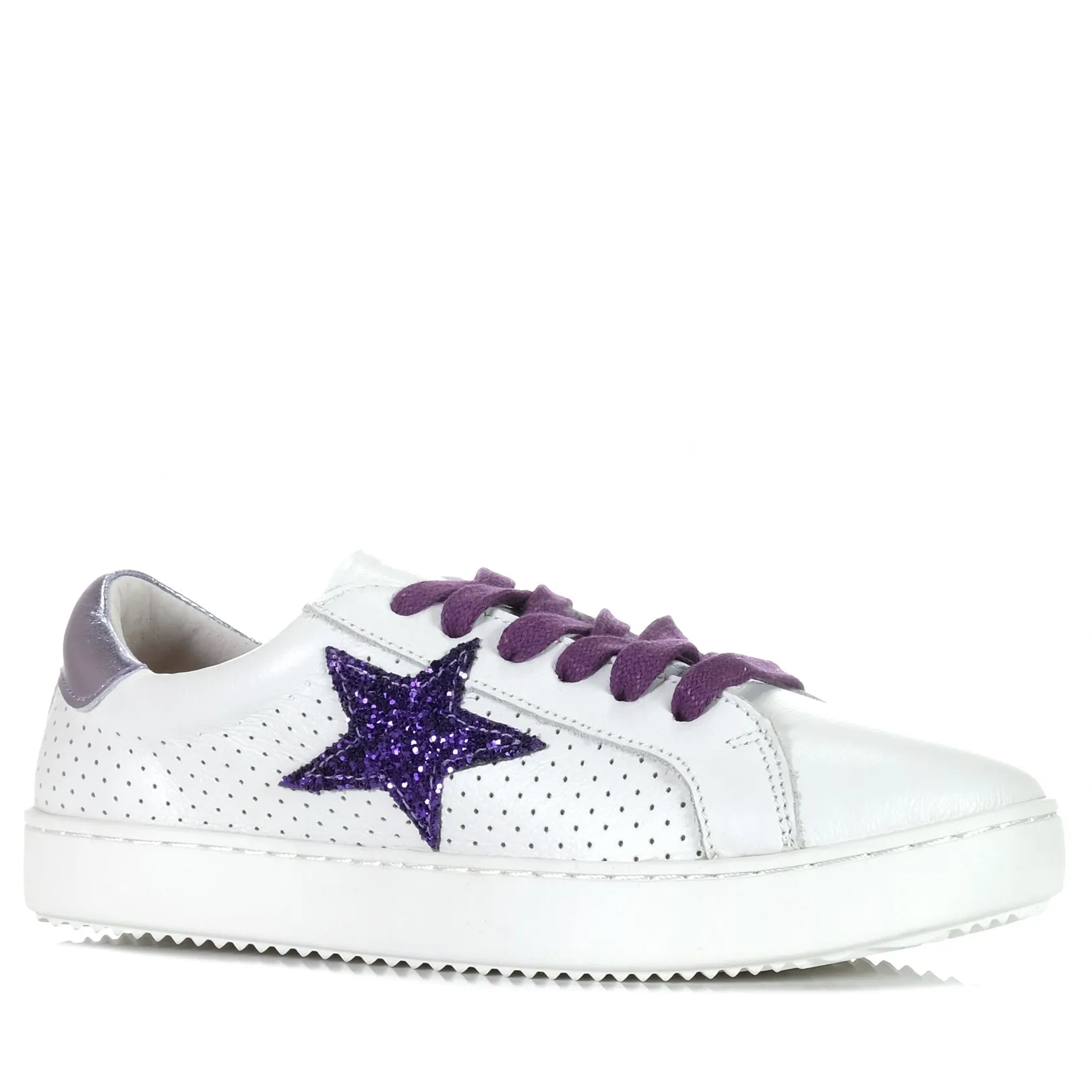 Alfie & Evie Valdo White/Purple
