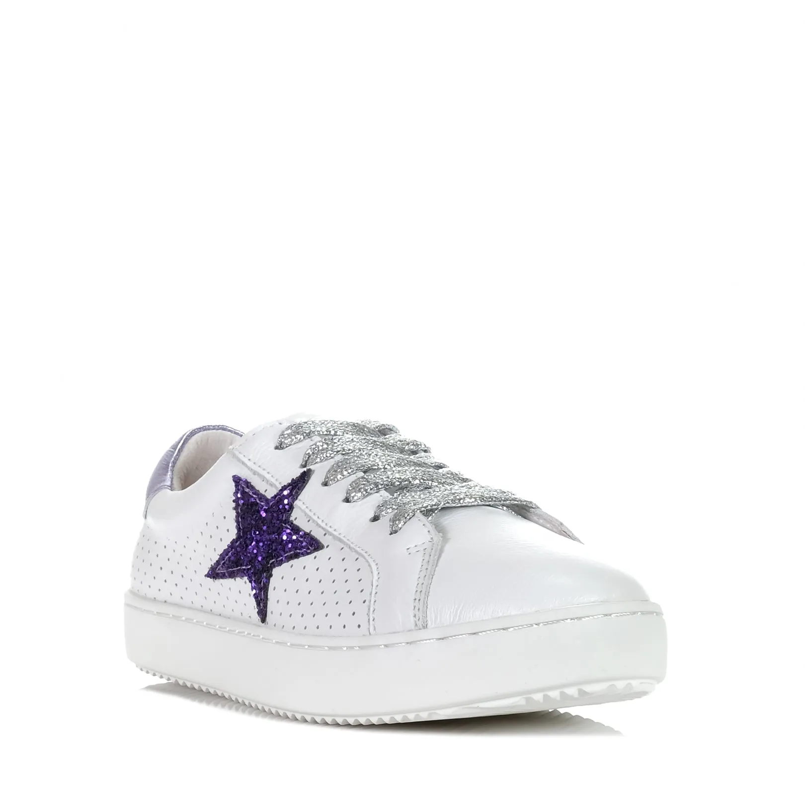 Alfie & Evie Valdo White/Purple
