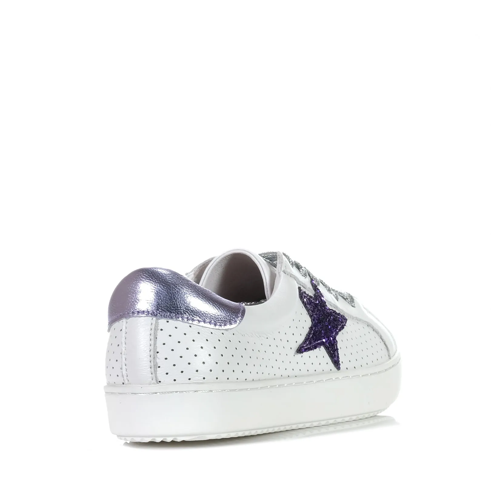 Alfie & Evie Valdo White/Purple