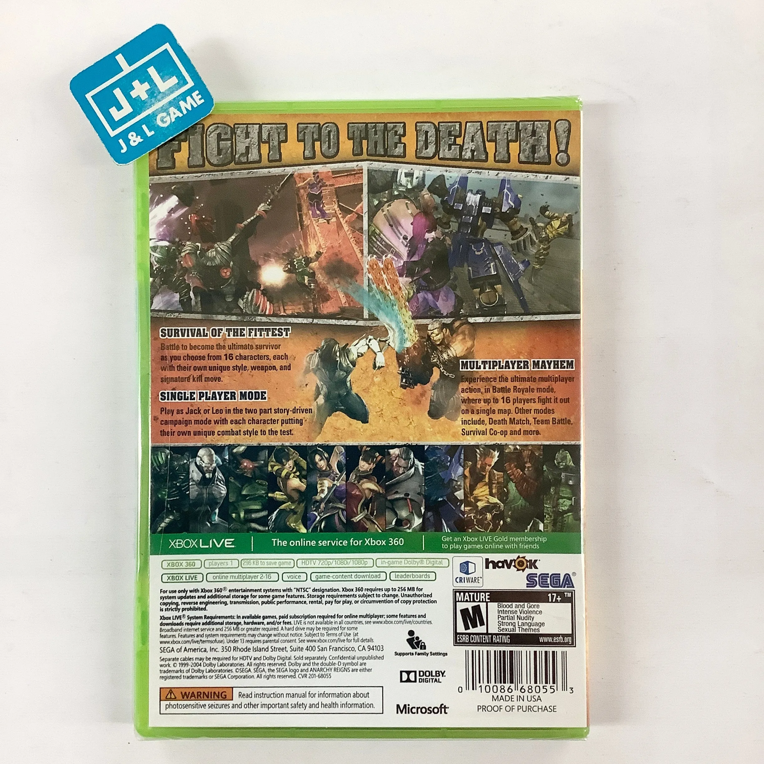 Anarchy Reigns - Xbox 360
