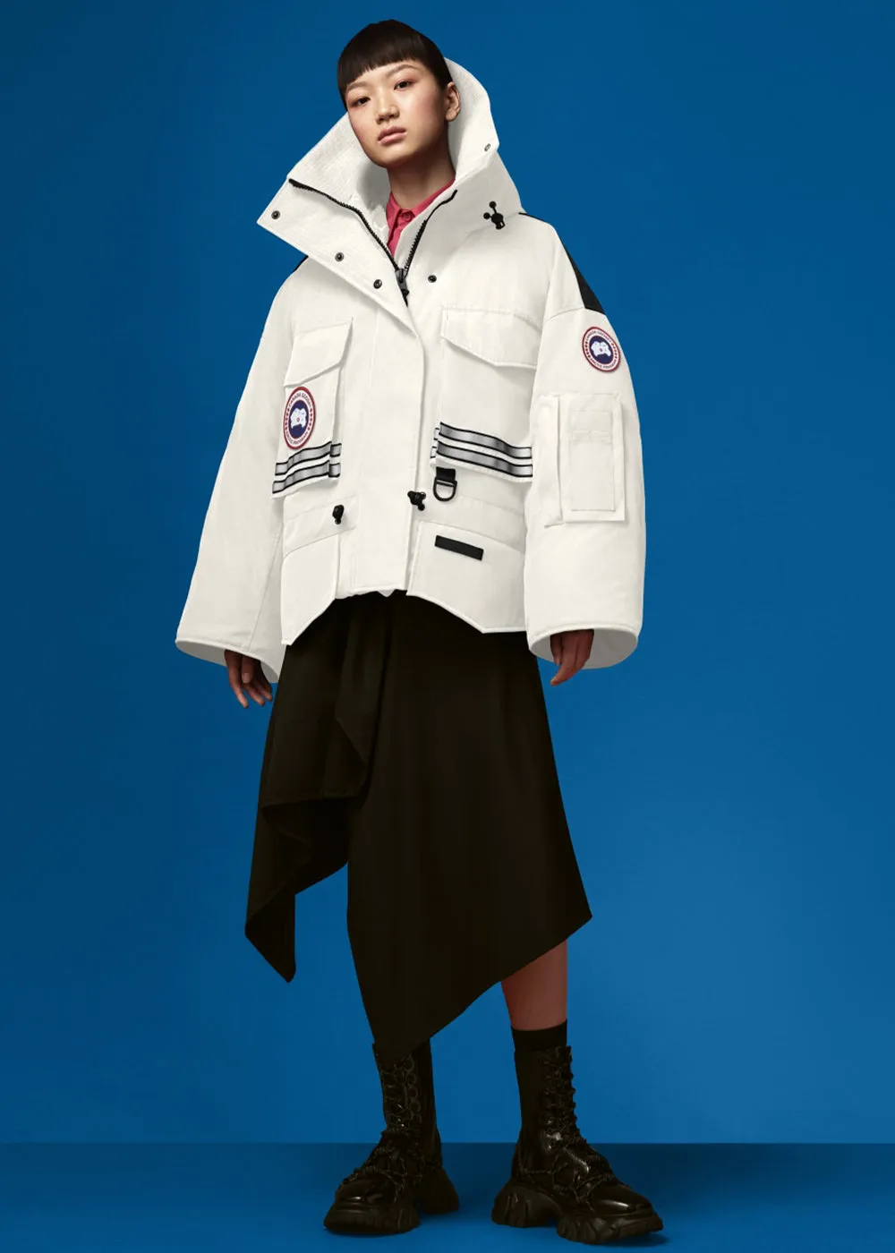 Angel Chen Edition Cropped Snow Mantra Parka