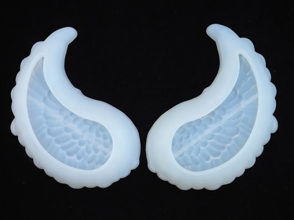 Angel Wings Trinket Dish Silicone Mold (A Pair)