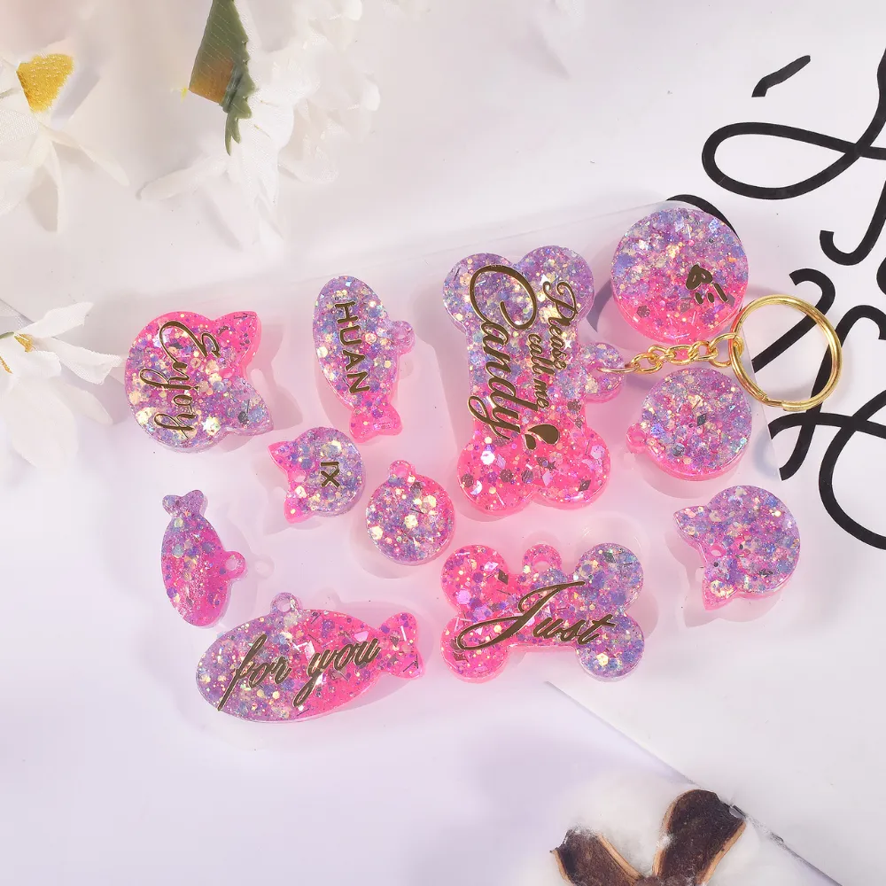 Animal Tags Silicone Mold (11 Cavity)