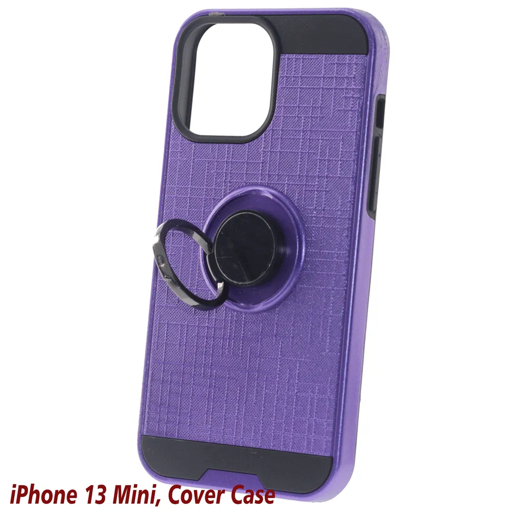 Apple iPhone 13 Mini Case, Ring Armor Case, Color Purple.