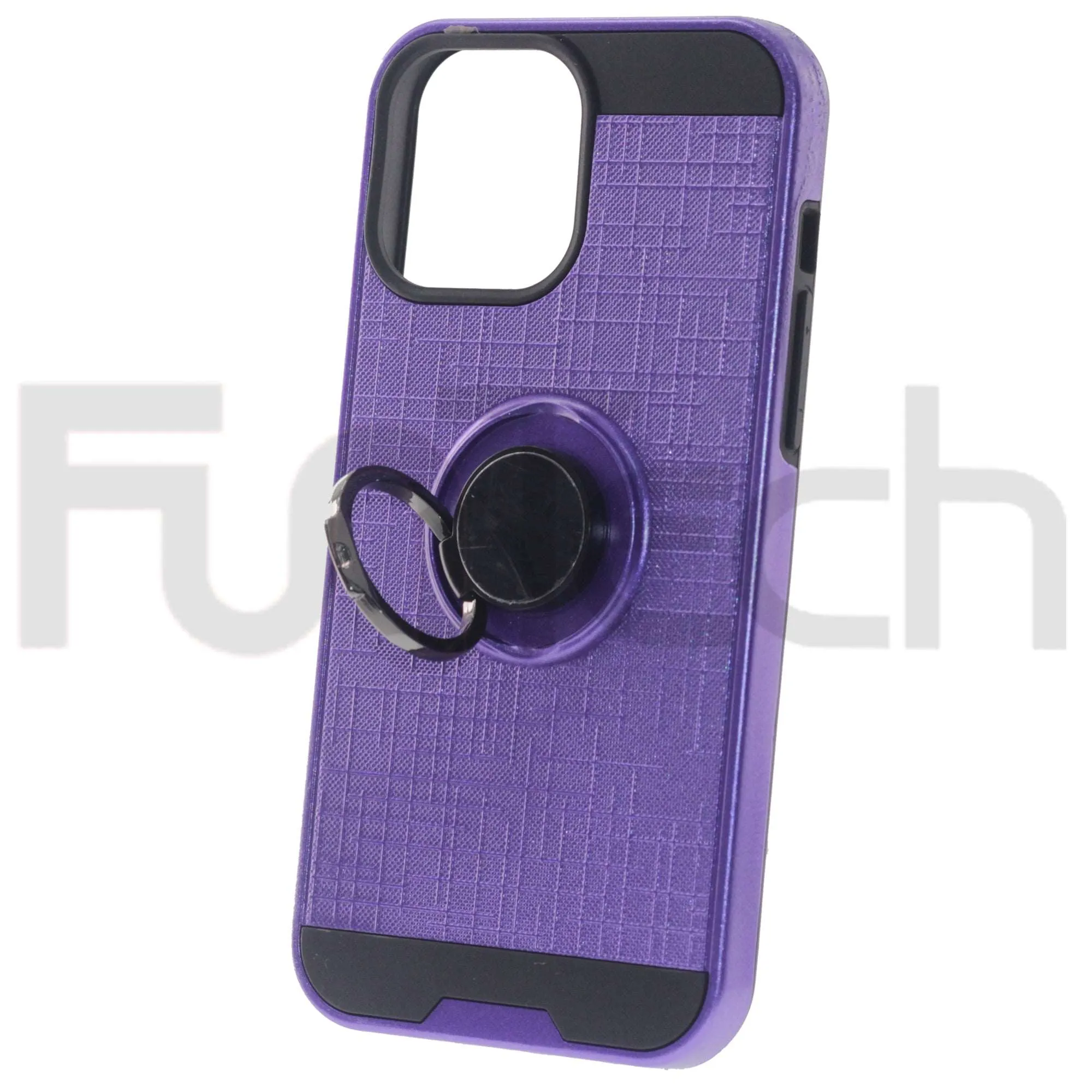 Apple iPhone 13 Mini Case, Ring Armor Case, Color Purple.