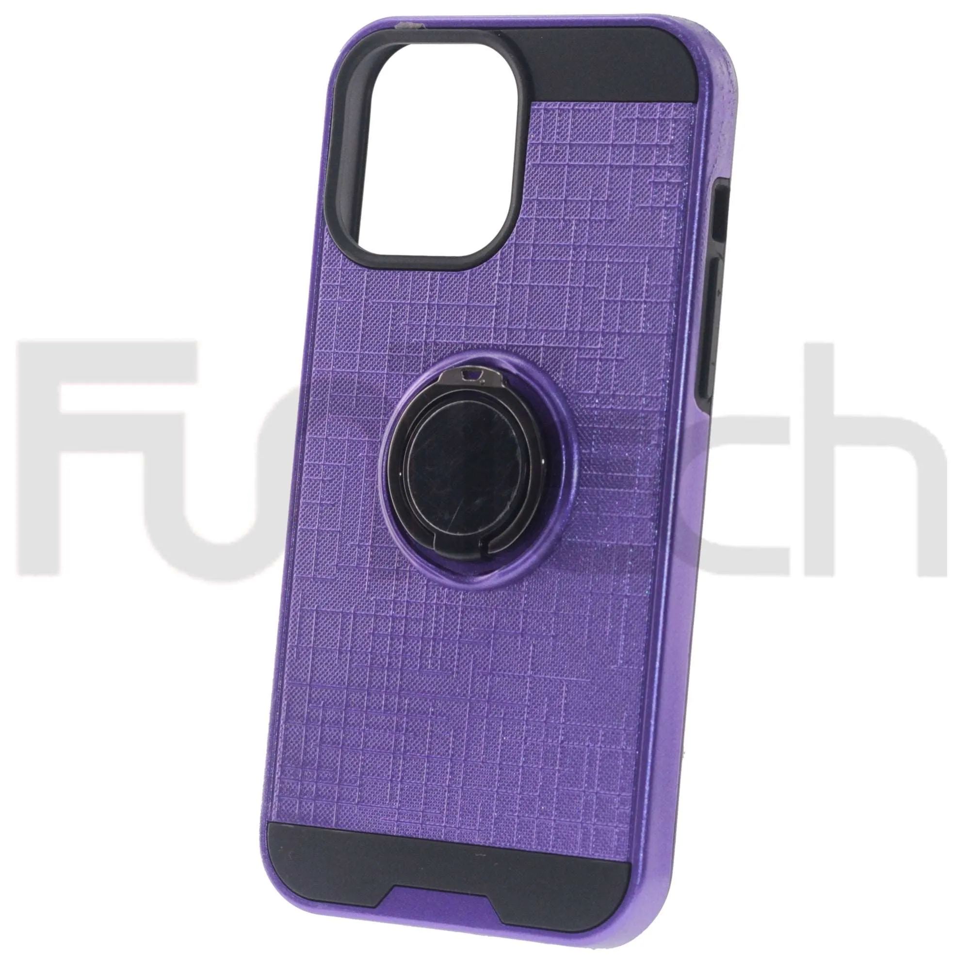 Apple iPhone 13 Mini Case, Ring Armor Case, Color Purple.