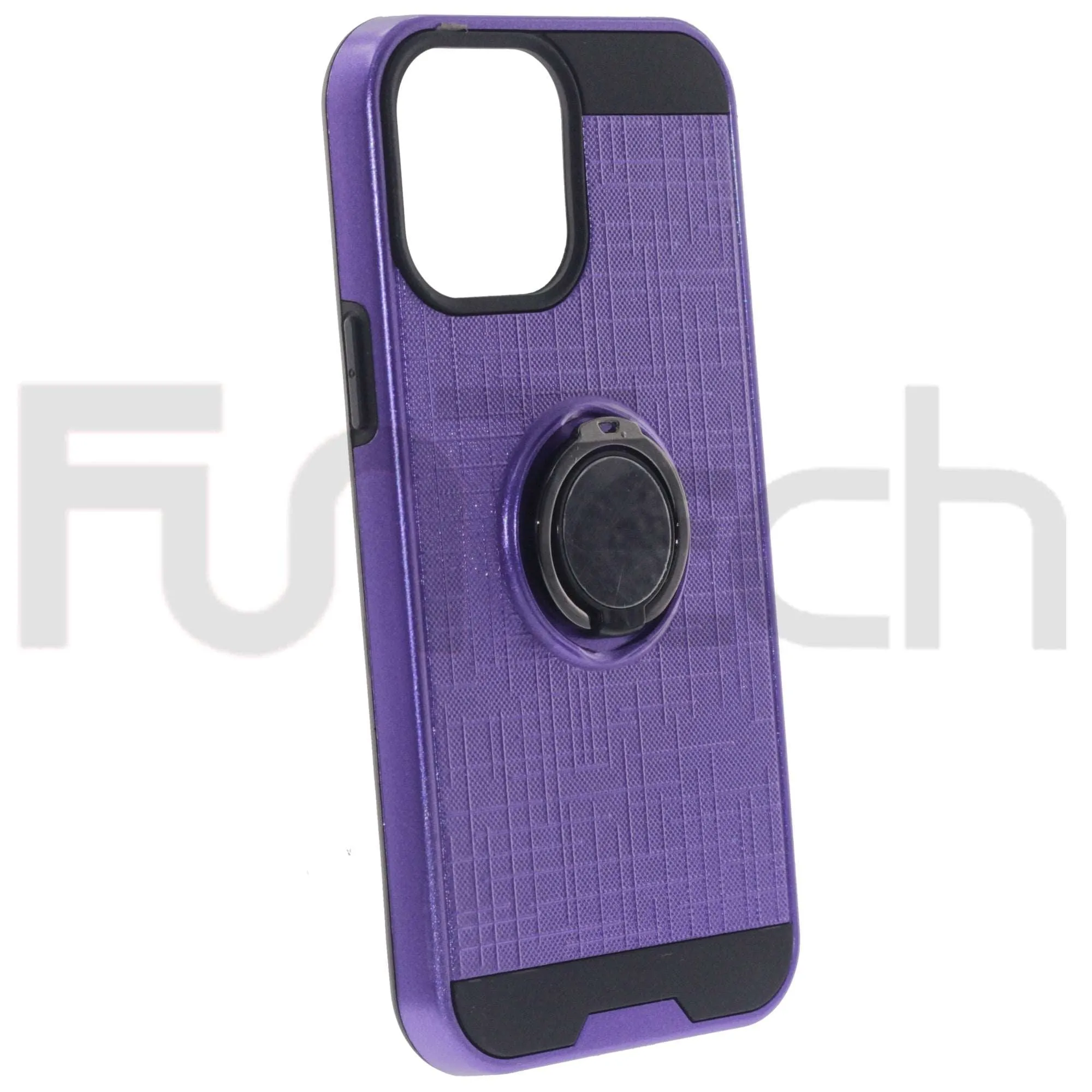 Apple iPhone 13 Mini Case, Ring Armor Case, Color Purple.