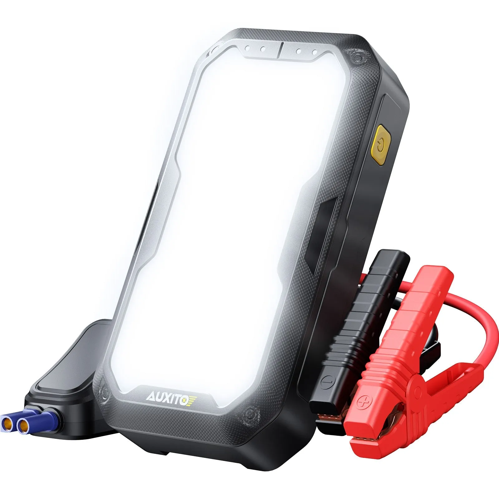 AUXITO 2500A 3500A Portable Jump Starter | 5.6 Inch Large LED Panel Light | 2024 Global Launch
