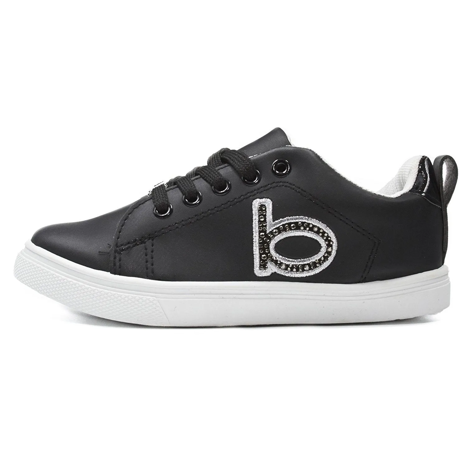 bebe Kids Girls Low Top Lace Up Sneakers With Studs (See More Colors and Sizes)