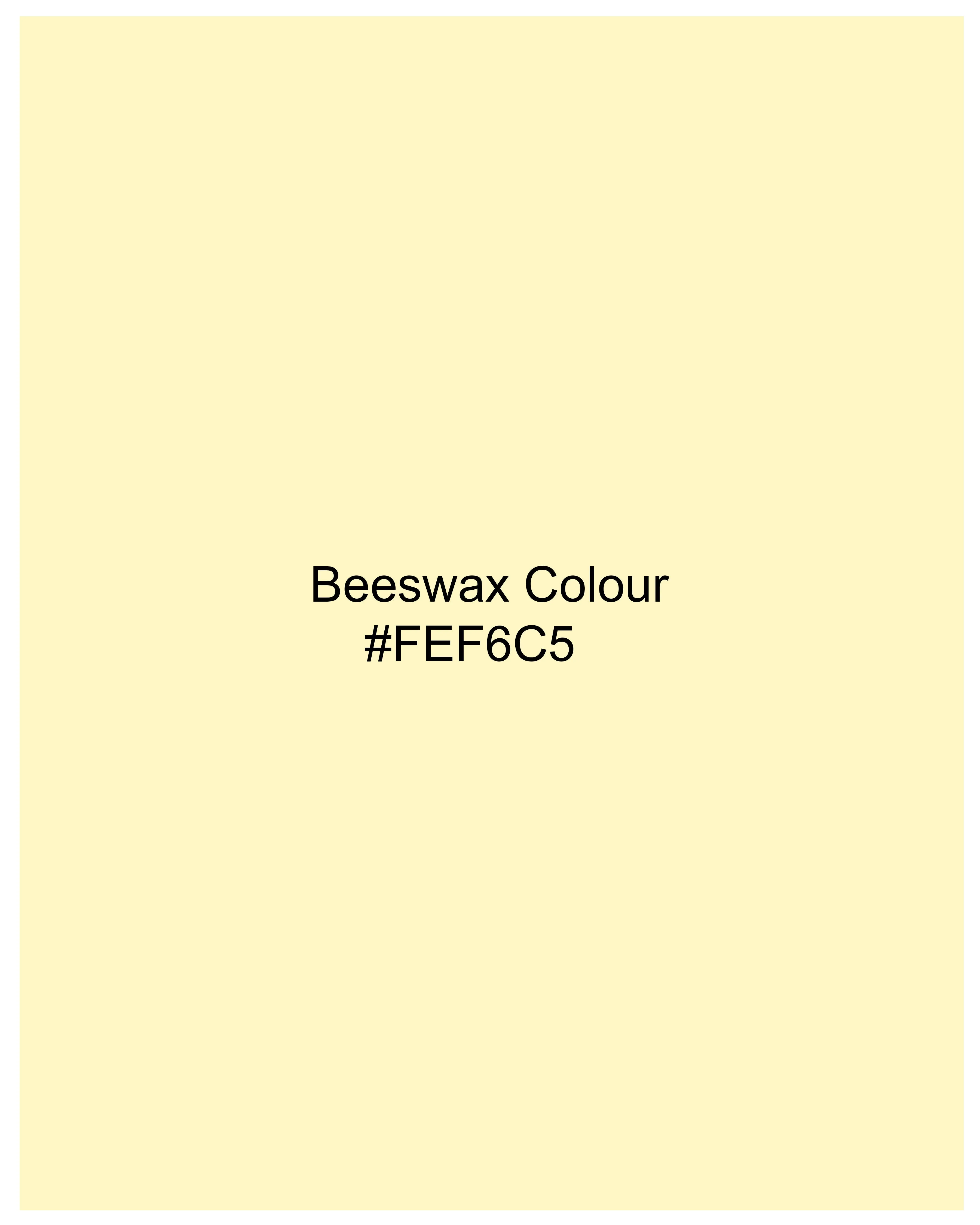 Beeswax Yellow Heavyweight Bomber Jacket