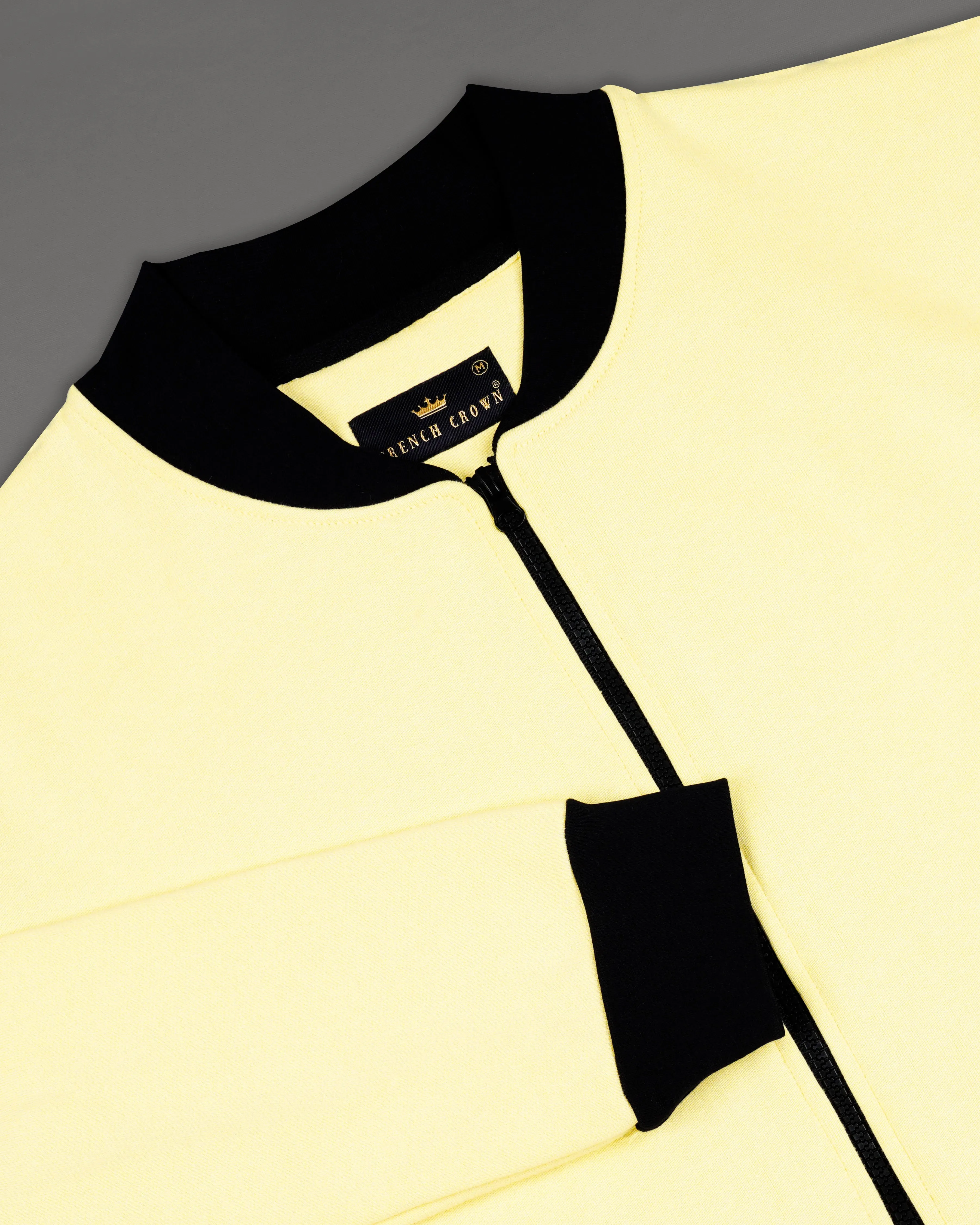 Beeswax Yellow Heavyweight Bomber Jacket