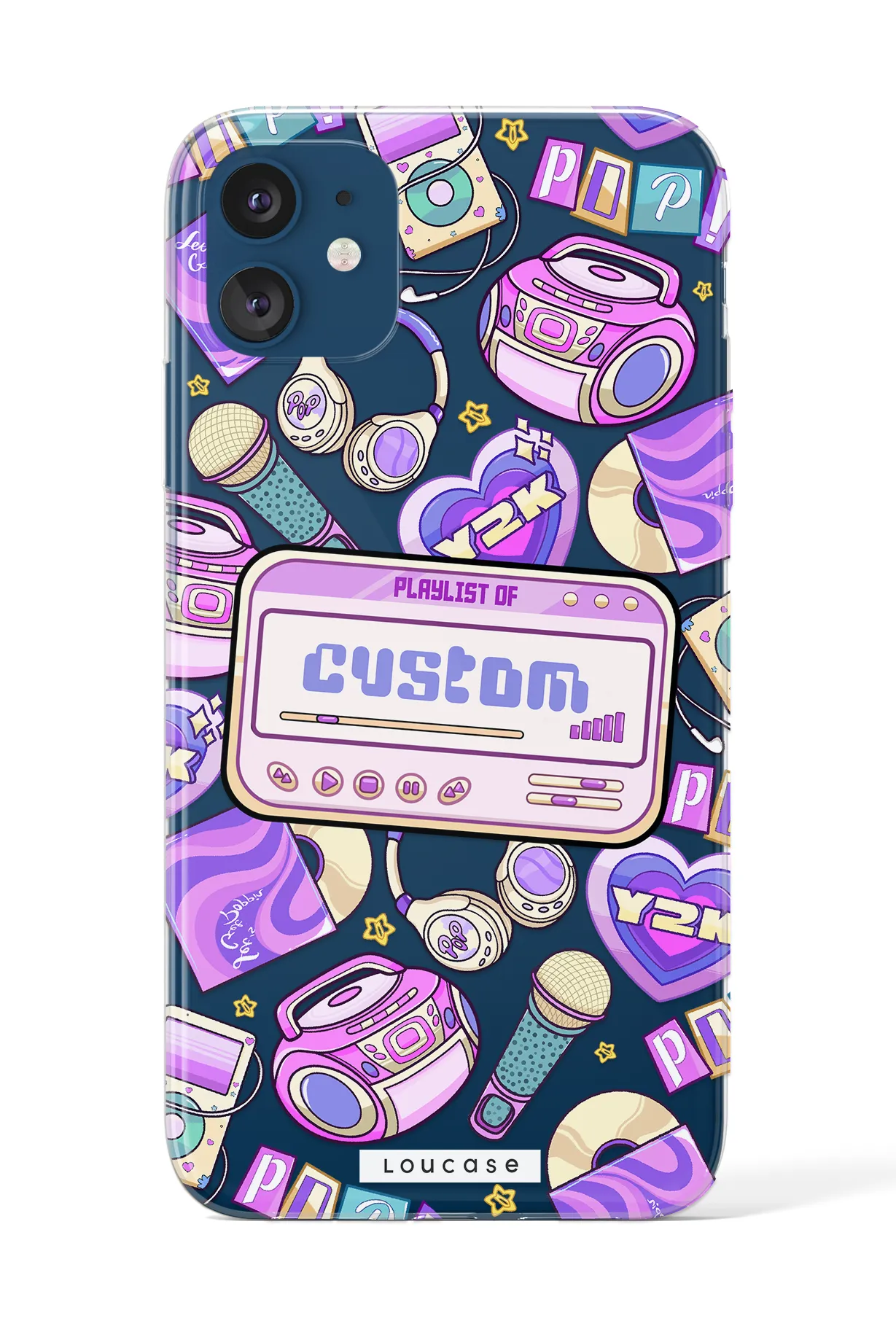 Bubblegum Beats - KLEARLUX™ Special Edition Playlist Collection Phone Case | LOUCASE