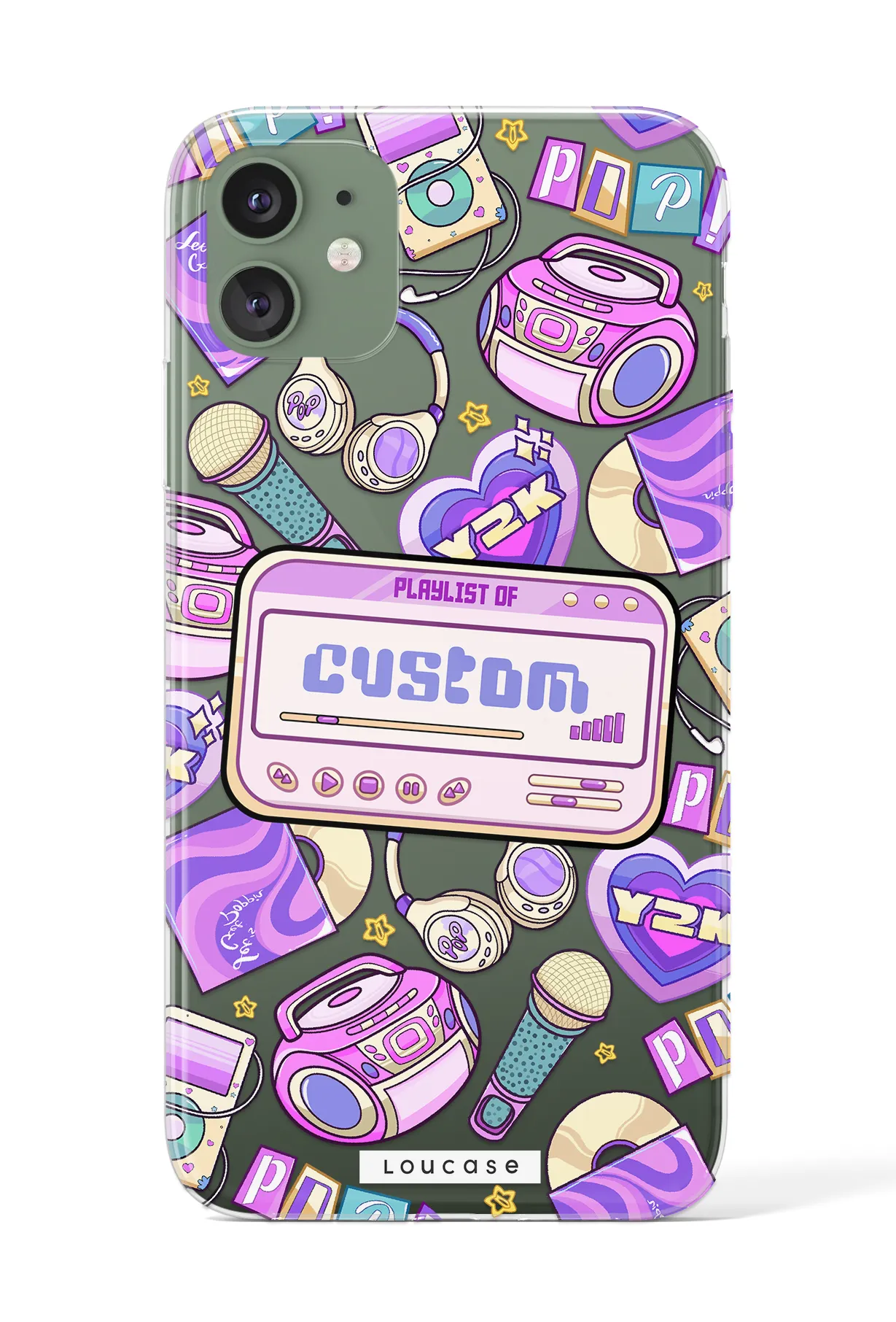 Bubblegum Beats - KLEARLUX™ Special Edition Playlist Collection Phone Case | LOUCASE