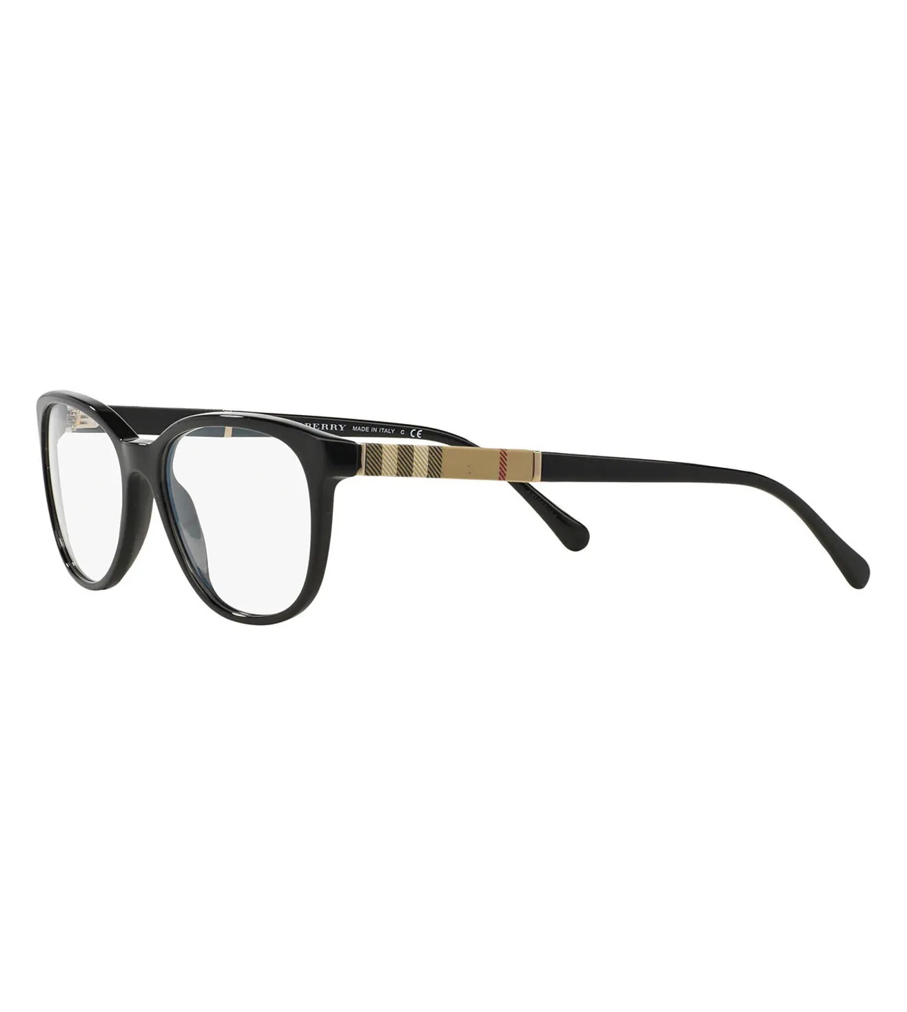 Burberry Women's Black Square Optical Frames