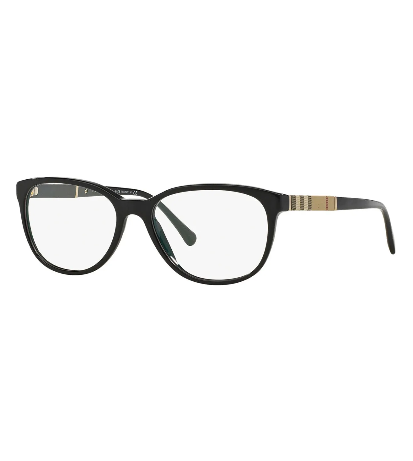 Burberry Women's Black Square Optical Frames