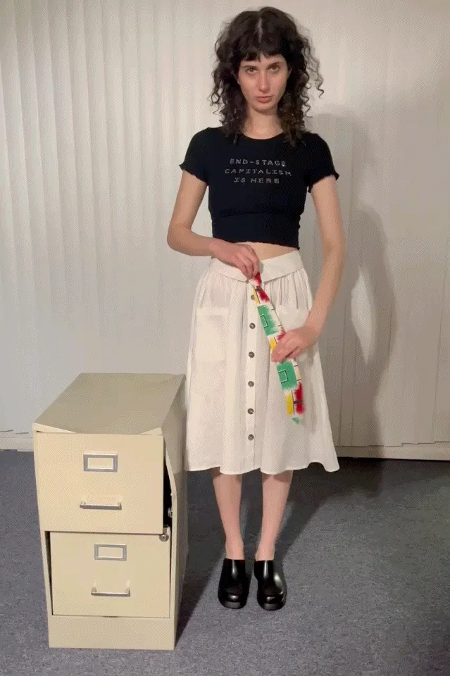 Business Tie Skirt