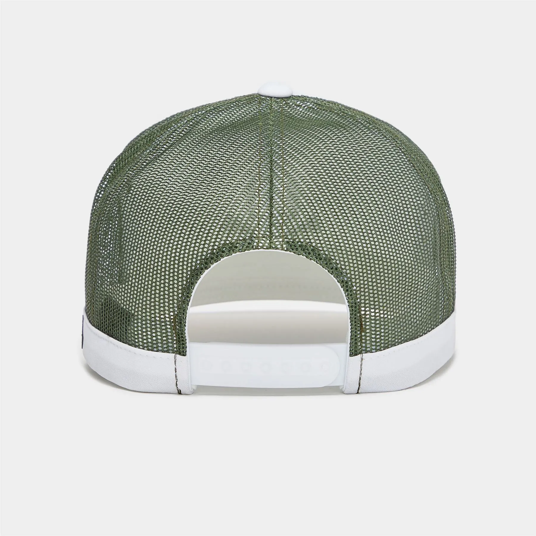 Camo Skull & T's Interlock Knit Trucker Hat Snow - 2024
