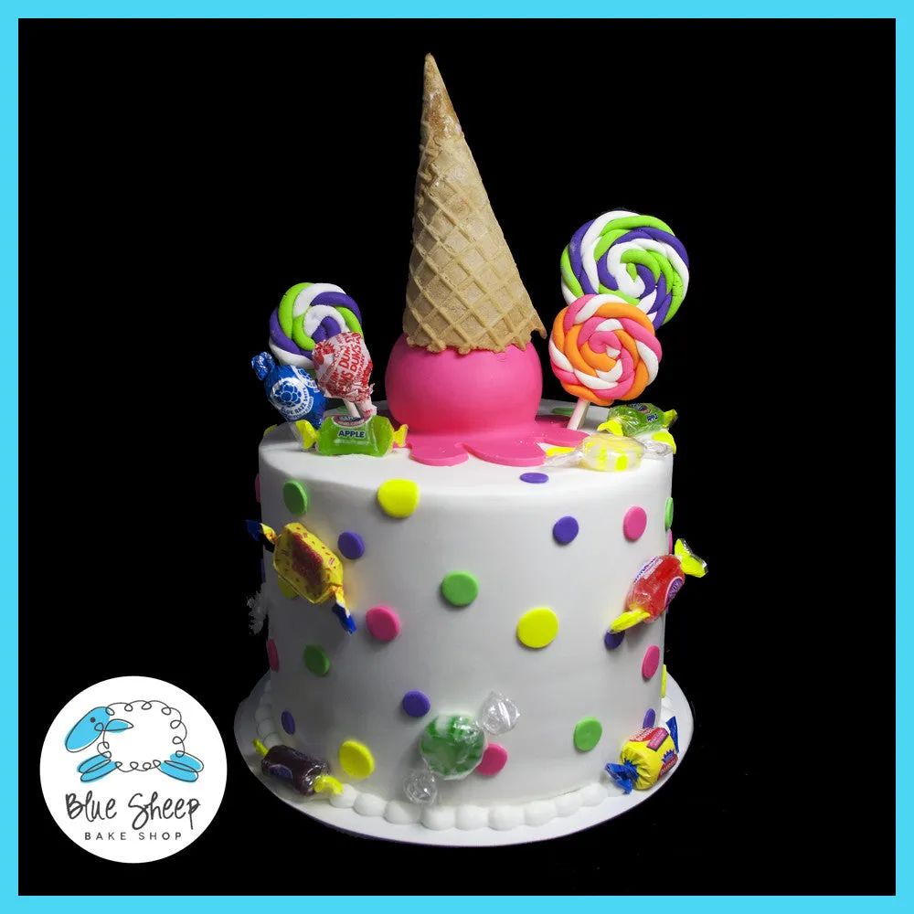 Candyland Birthday Cake Topper