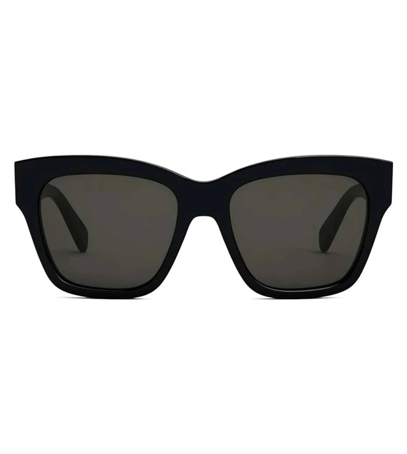 Celine Women Dark Smoke Square Sunglasses