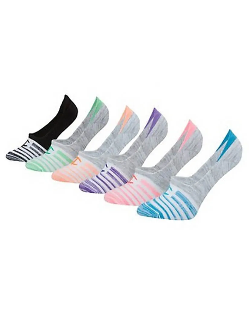 Champion Womens Performance Invisible Liner Socks 6-Pack CH304
