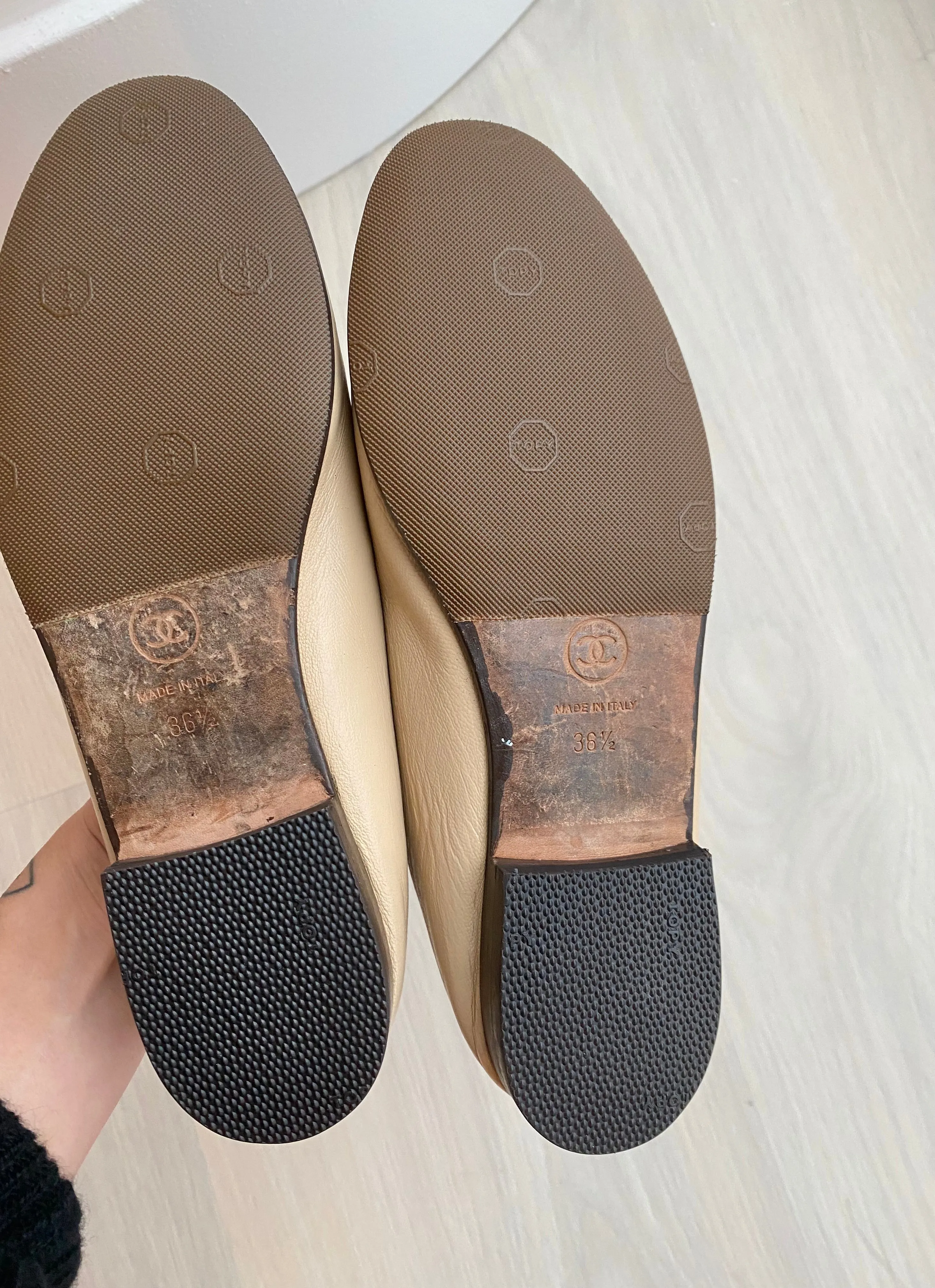 Chanel ballet flats