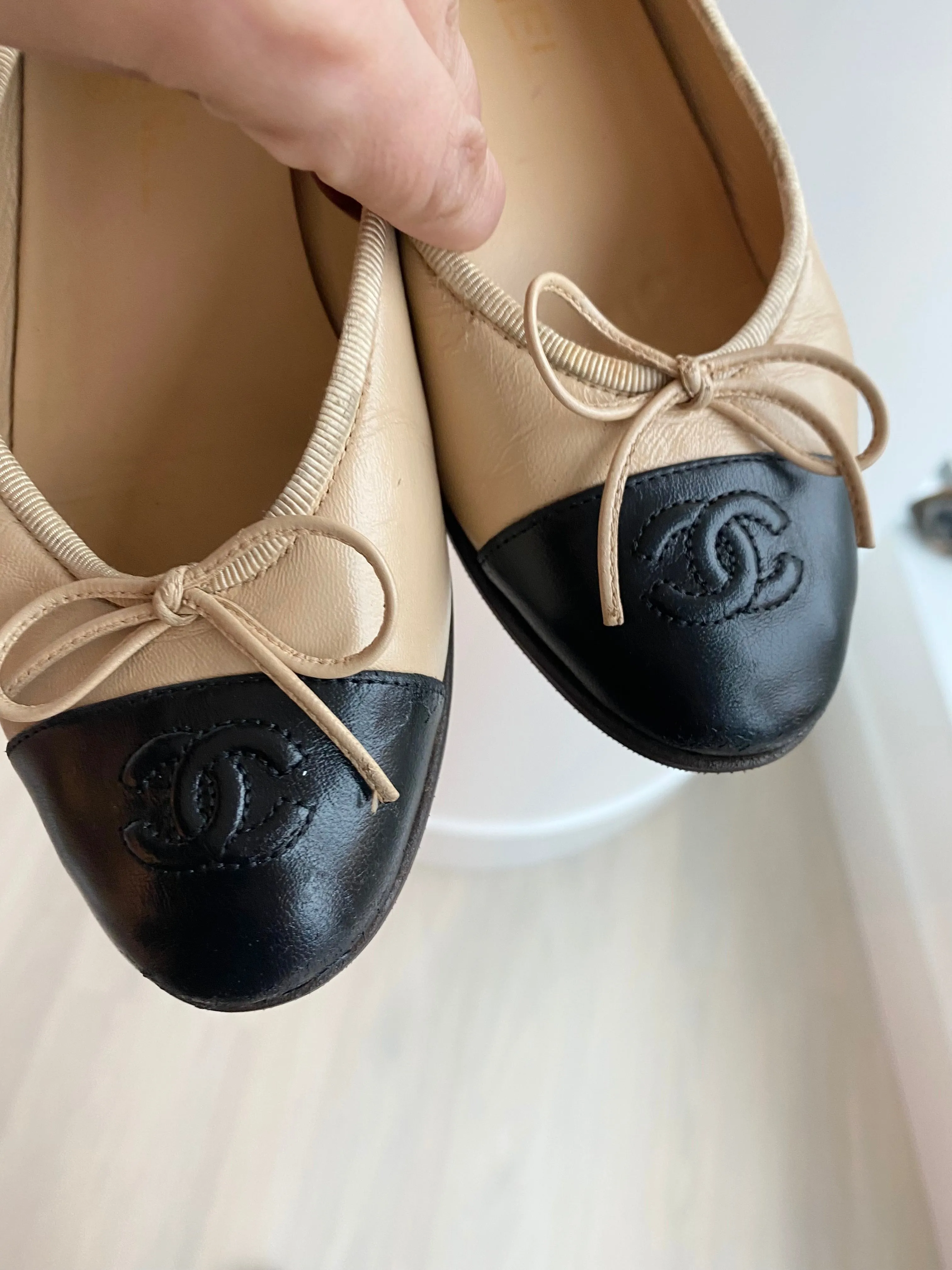 Chanel ballet flats