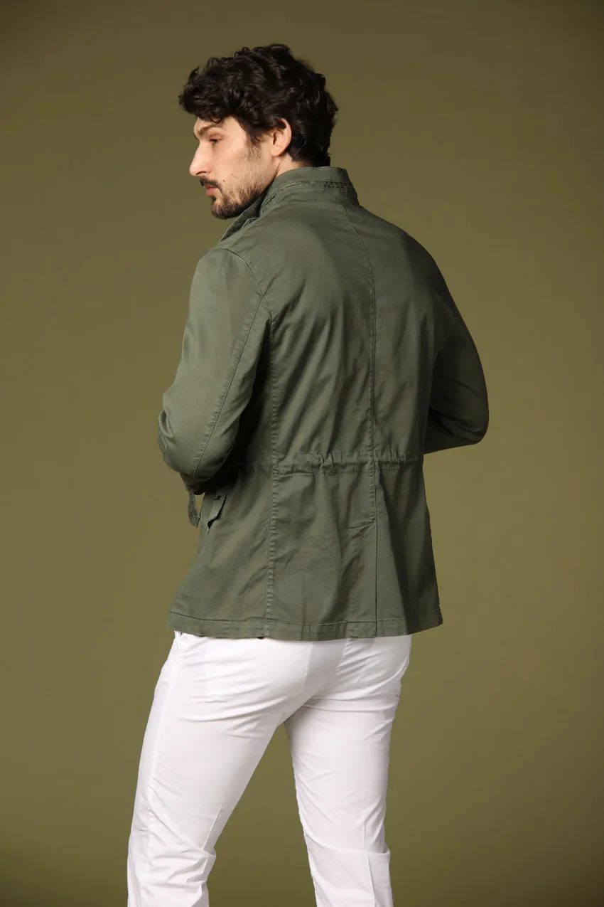 City Field men's jacket in cotton and tencel regular