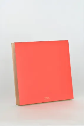 Colorpad, Red with gold edging - Large Square