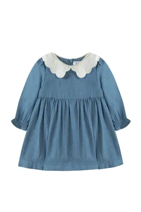 Dress - Cornflower Chambray Twill