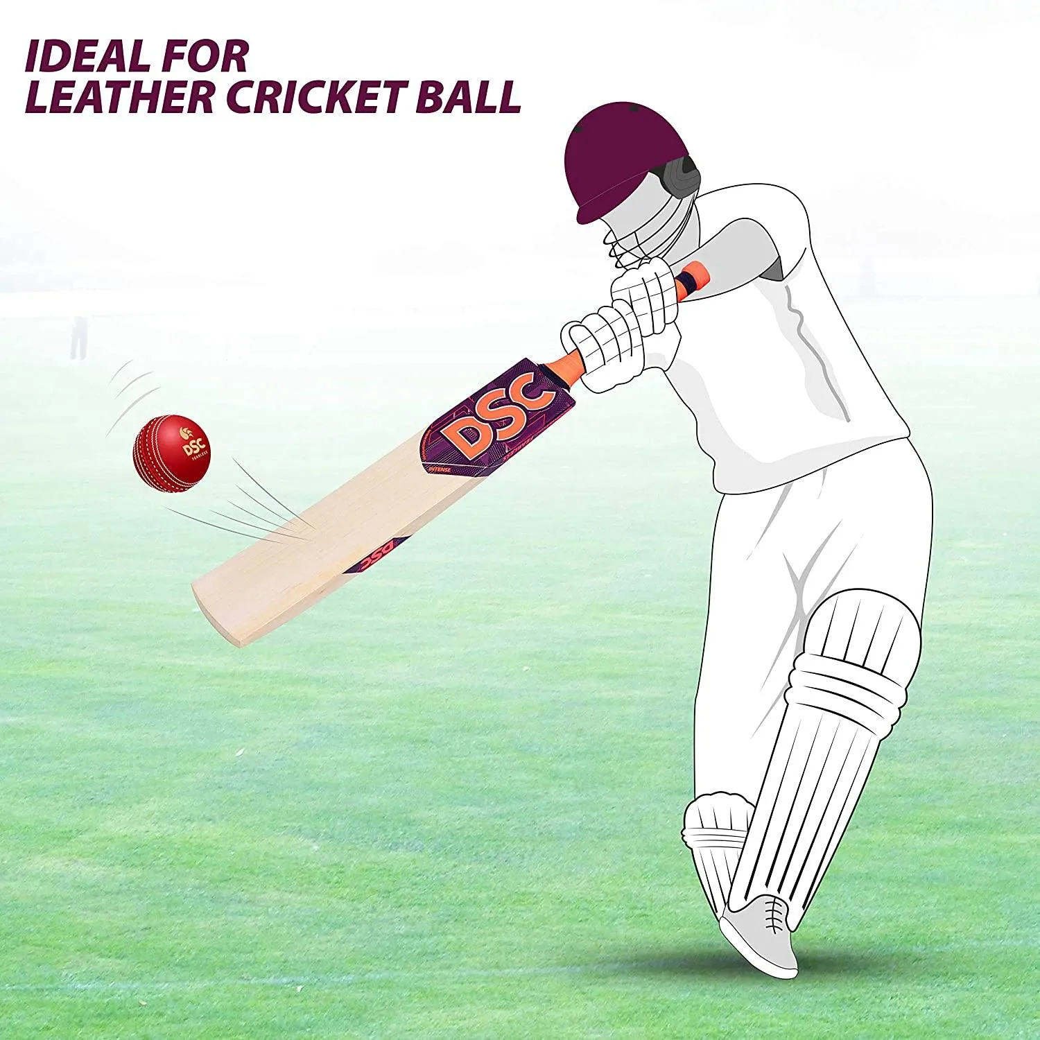 DSC Intense Rage English Willow Cricket Bat
