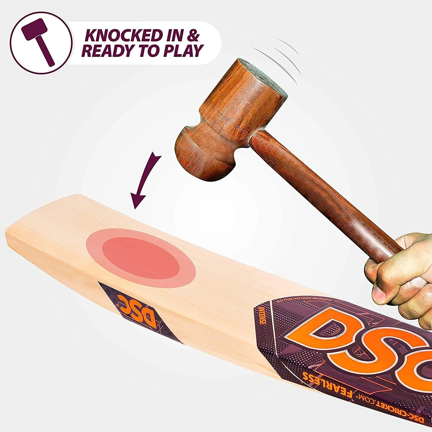 DSC Intense Rage English Willow Cricket Bat