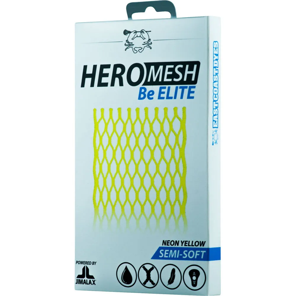 East Coast Dyes Hero Mesh 15mm Semi-Soft Lacrosse Mesh Stringing Piece