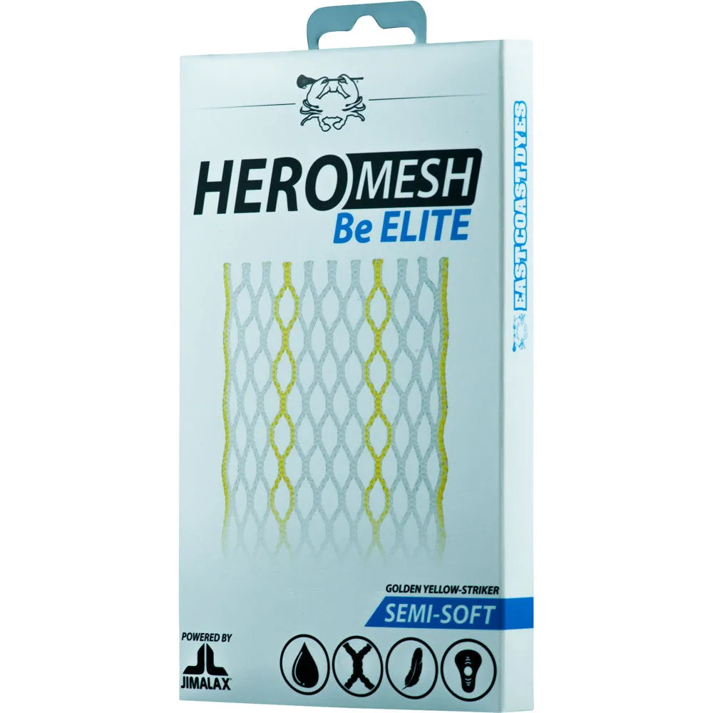East Coast Dyes Hero Mesh 15mm Semi-Soft Lacrosse Mesh Stringing Piece