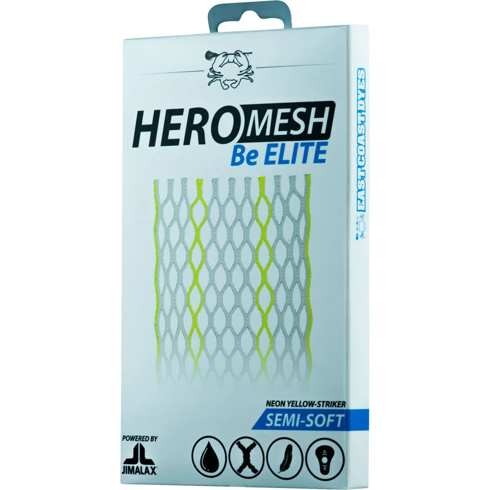 East Coast Dyes Hero Mesh 15mm Semi-Soft Lacrosse Mesh Stringing Piece