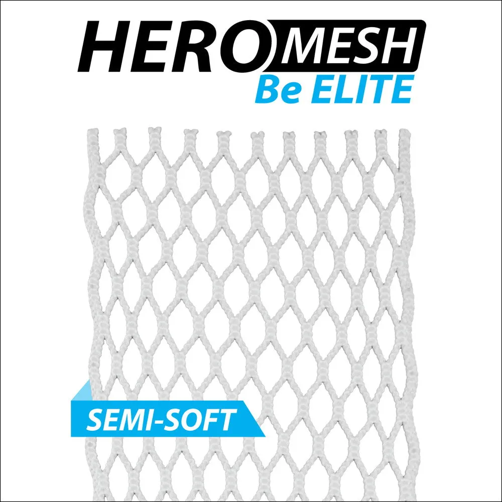 East Coast Dyes Hero Mesh 15mm Semi-Soft Lacrosse Mesh Stringing Piece