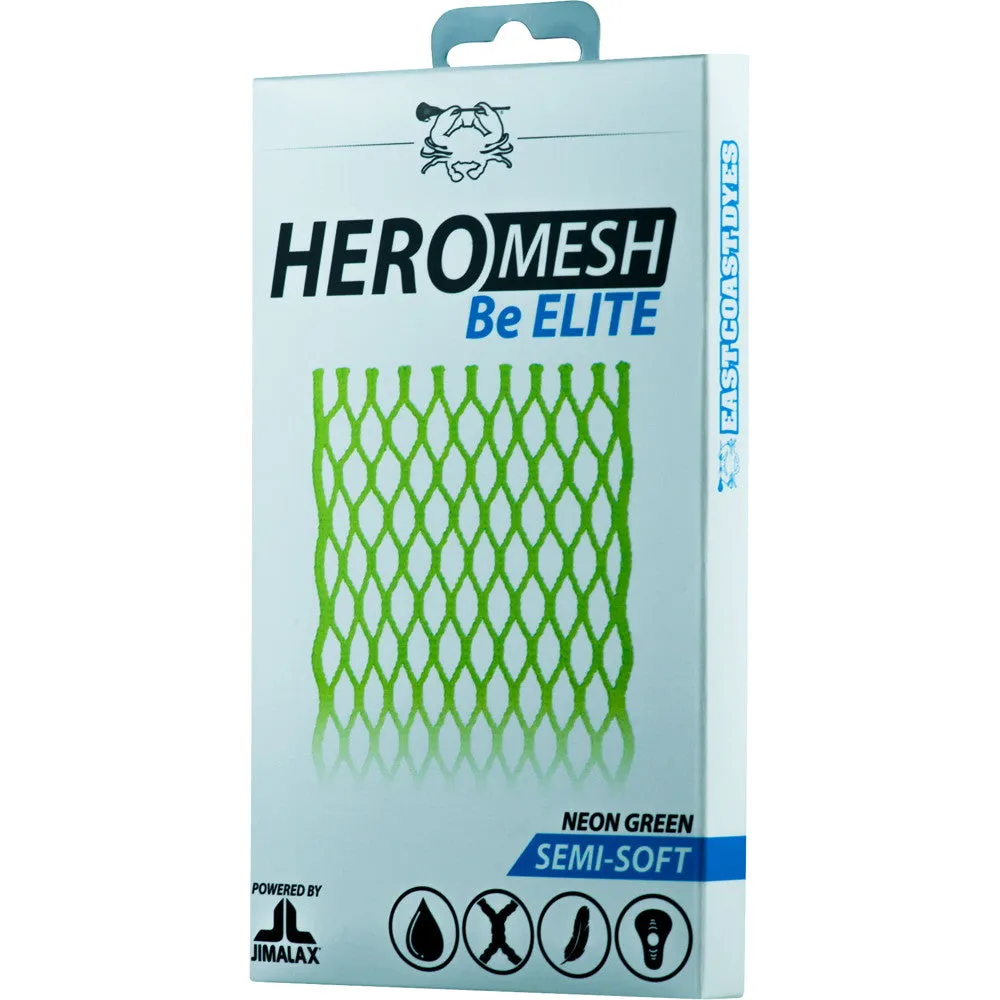 East Coast Dyes Hero Mesh 15mm Semi-Soft Lacrosse Mesh Stringing Piece