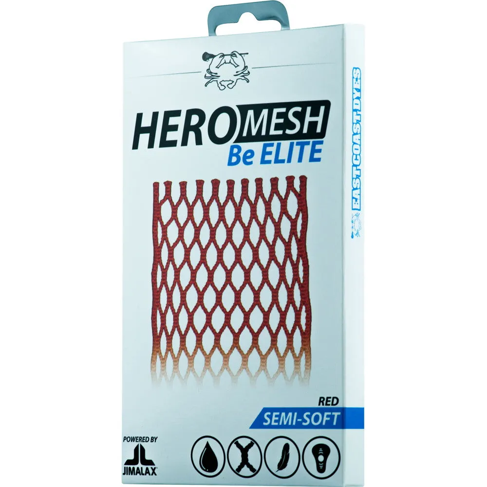 East Coast Dyes Hero Mesh 15mm Semi-Soft Lacrosse Mesh Stringing Piece