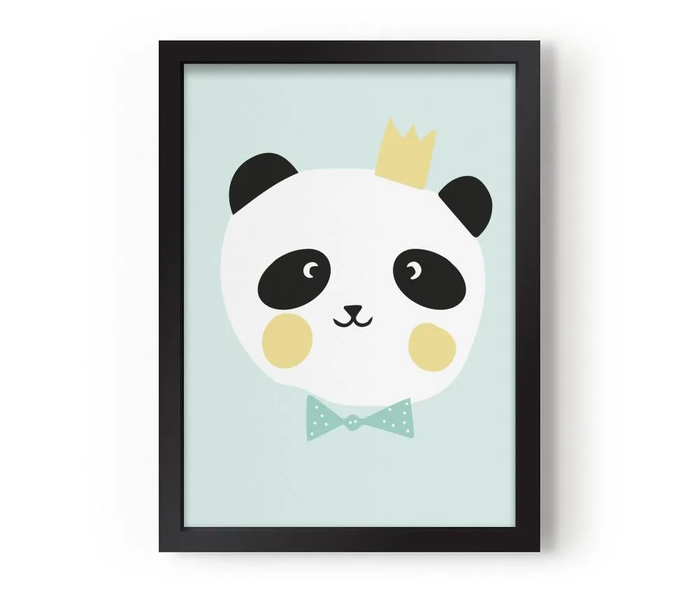 Eef Lillemor - A3 Poster Print - King Panda